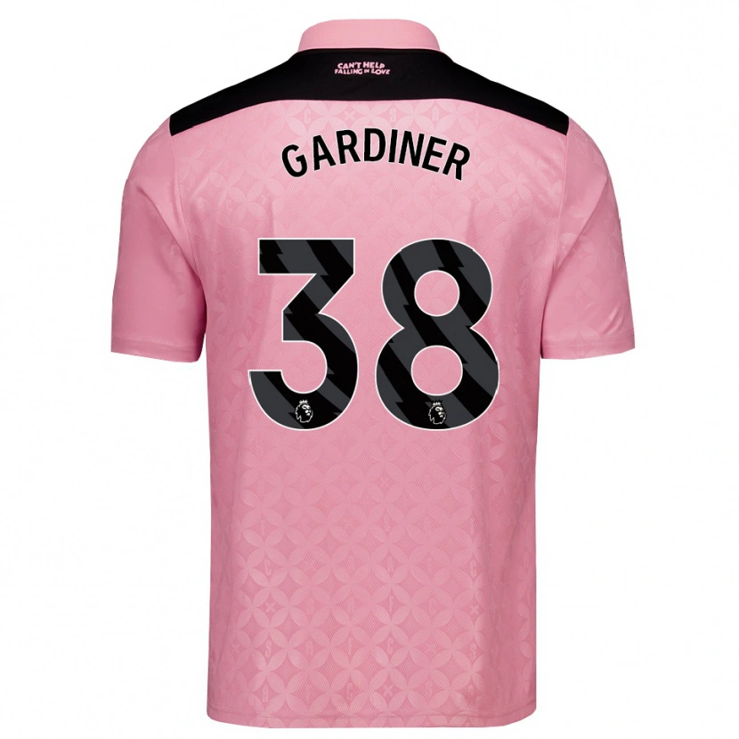 Danxen Herren Harry Gardiner #38 Hellrosa Schwarz Auswärtstrikot Trikot 2026/27 T-Shirt Österreich