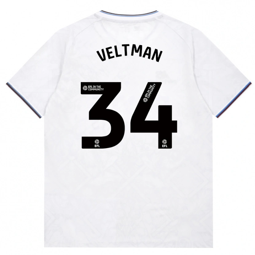 Danxen Herren Joël Veltman #34 Burgund Weiß Auswärtstrikot Trikot 2026/27 T-Shirt Österreich