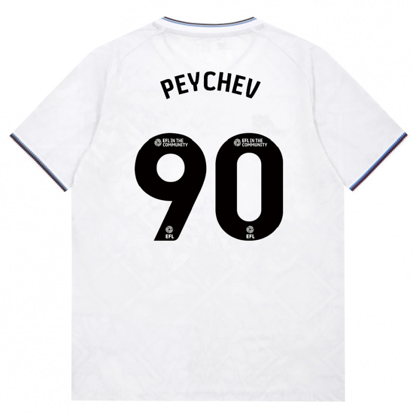 Danxen Herren Martin Peychev #90 Burgund Weiß Auswärtstrikot Trikot 2026/27 T-Shirt Österreich