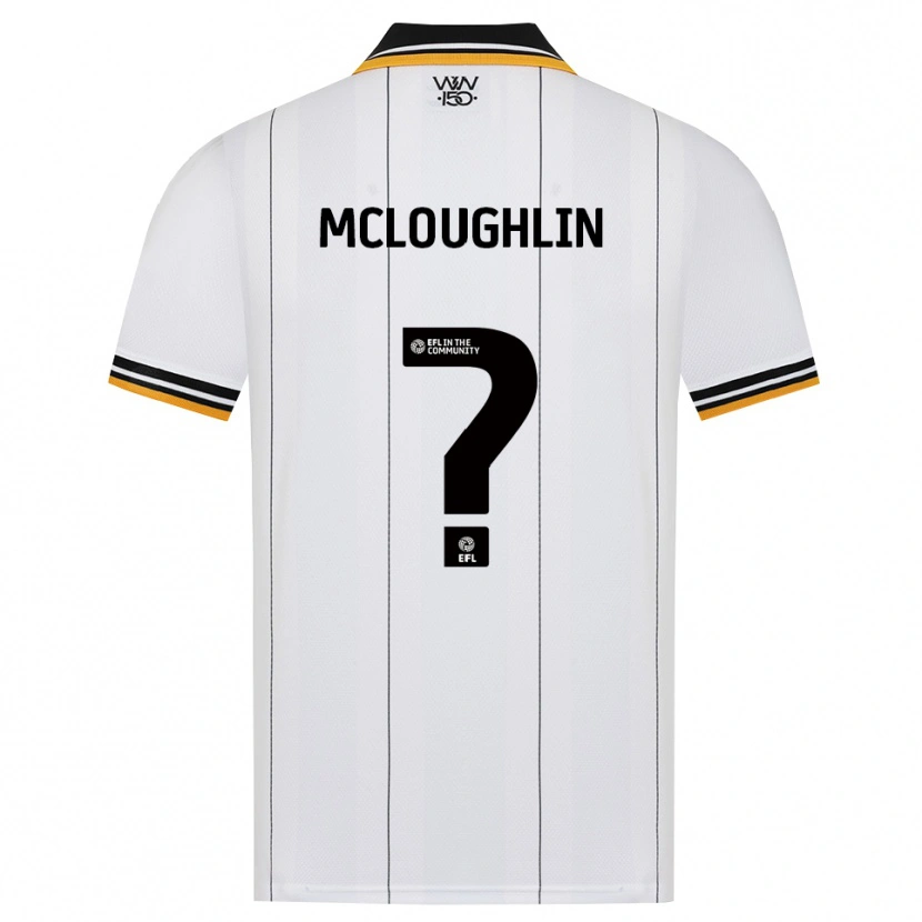 Danxen Herren Lee Mcloughlin #0 Orange Weiß Schwarz Auswärtstrikot Trikot 2026/27 T-Shirt Österreich