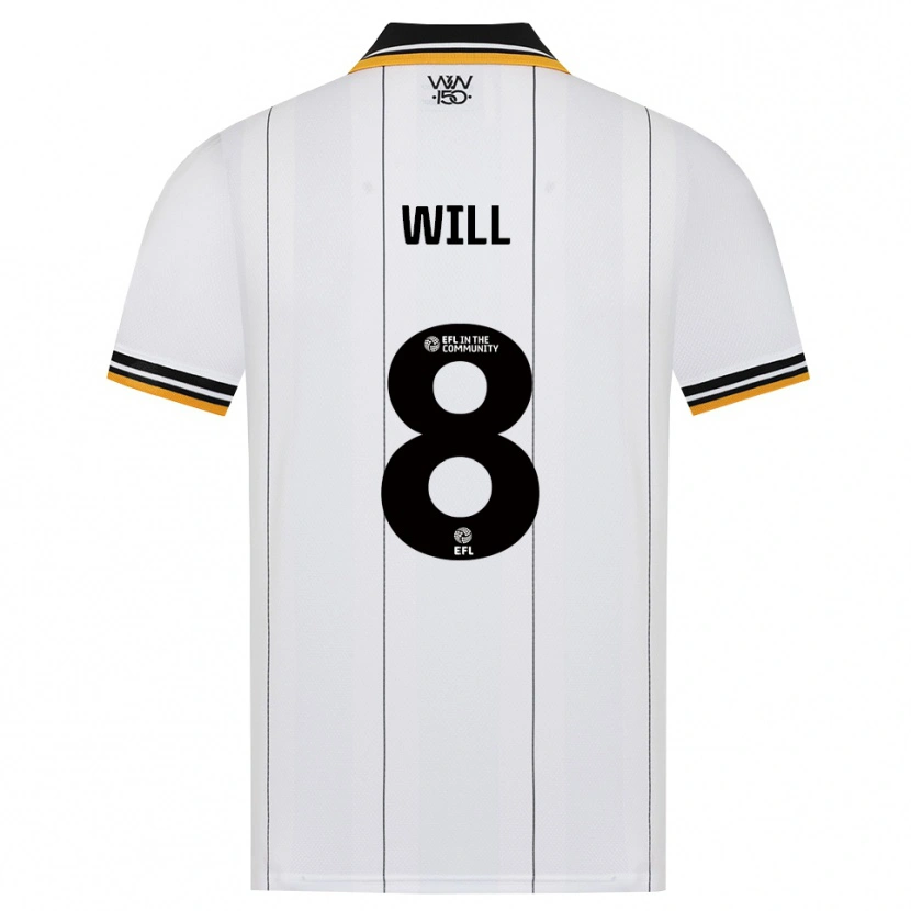 Danxen Herren Merrick Will #8 Orange Weiß Schwarz Auswärtstrikot Trikot 2026/27 T-Shirt Österreich