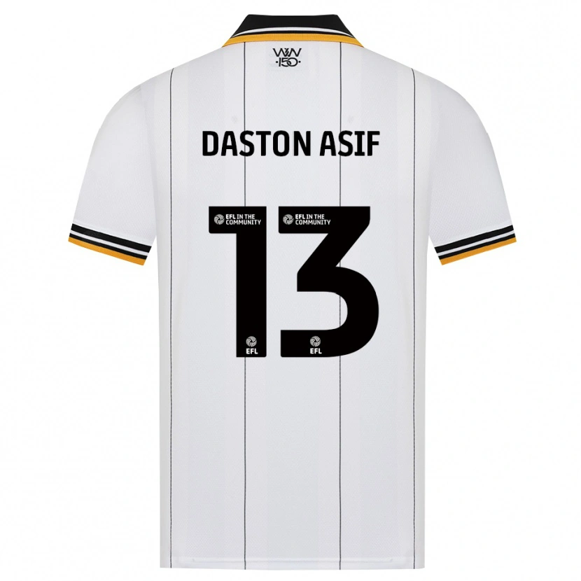Danxen Herren Daston Asif #13 Orange Weiß Schwarz Auswärtstrikot Trikot 2026/27 T-Shirt Österreich