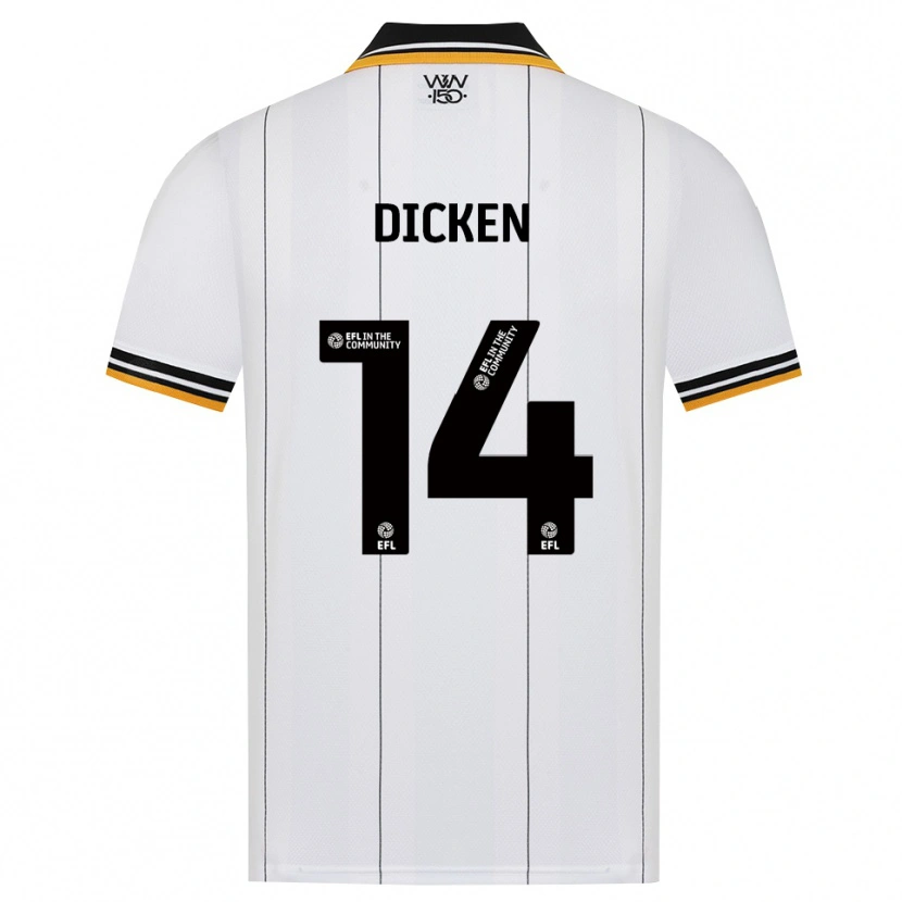 Danxen Herren Amy Dicken #14 Orange Weiß Schwarz Auswärtstrikot Trikot 2026/27 T-Shirt Österreich