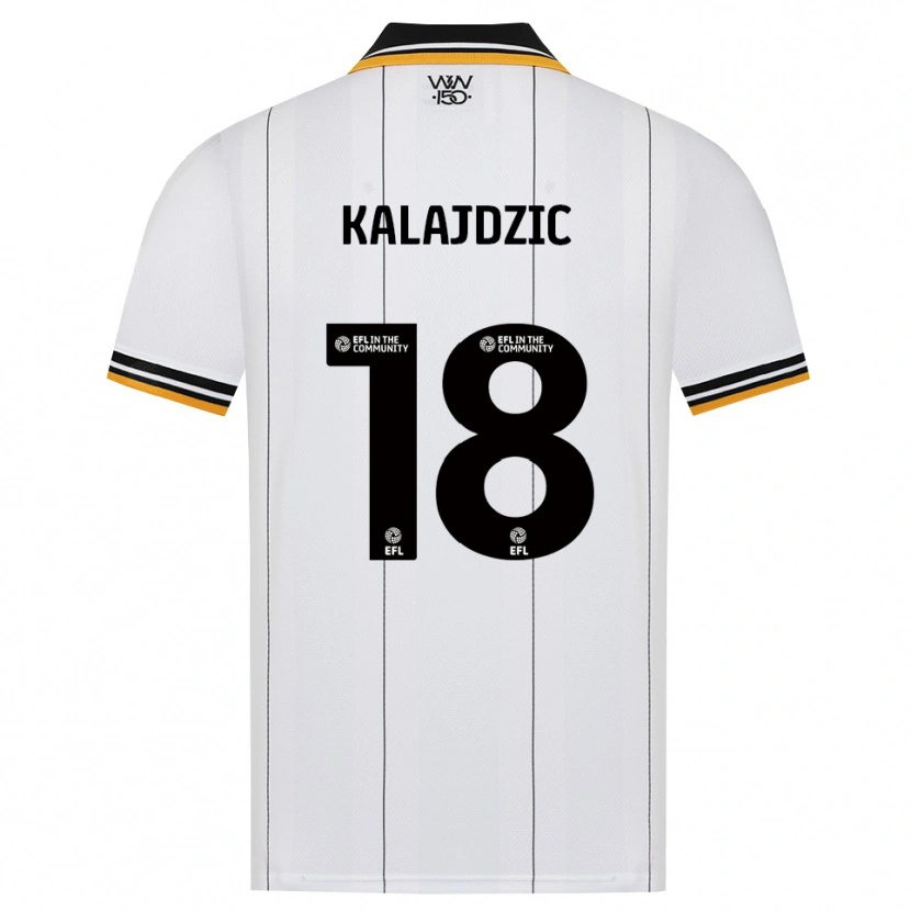 Danxen Herren Sasa Kalajdzic #18 Orange Weiß Schwarz Auswärtstrikot Trikot 2026/27 T-Shirt Österreich