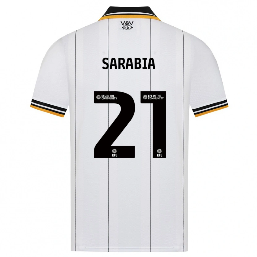 Danxen Herren Pablo Sarabia #21 Orange Weiß Schwarz Auswärtstrikot Trikot 2026/27 T-Shirt Österreich
