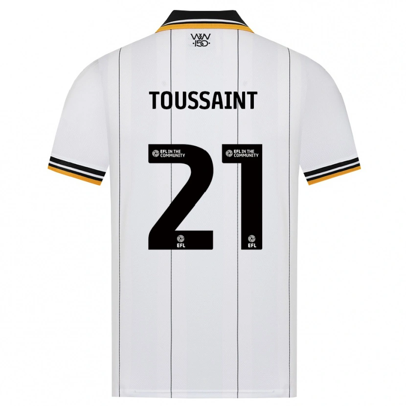 Danxen Herren Destiney Toussaint #21 Orange Weiß Schwarz Auswärtstrikot Trikot 2026/27 T-Shirt Österreich