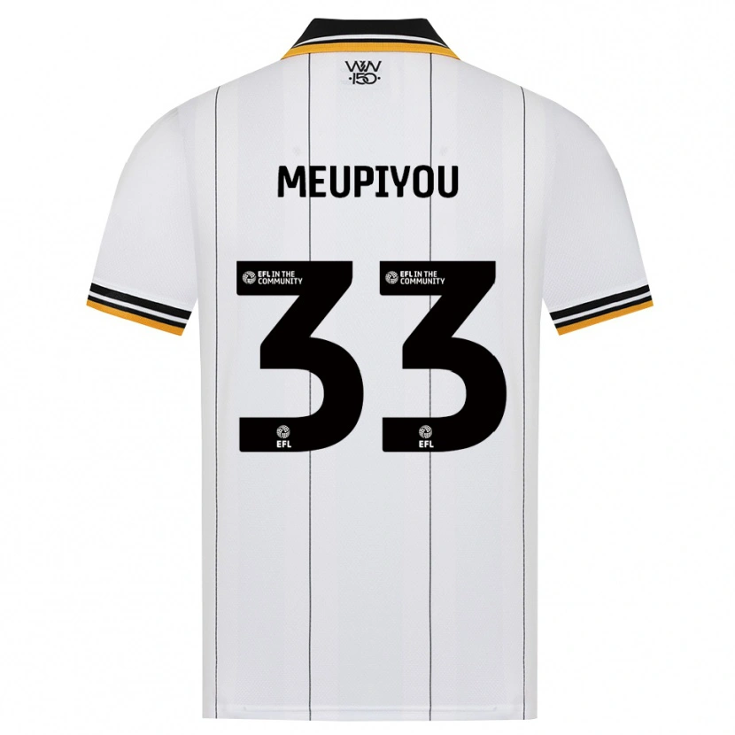 Danxen Herren Bastien Meupiyou #33 Orange Weiß Schwarz Auswärtstrikot Trikot 2026/27 T-Shirt Österreich