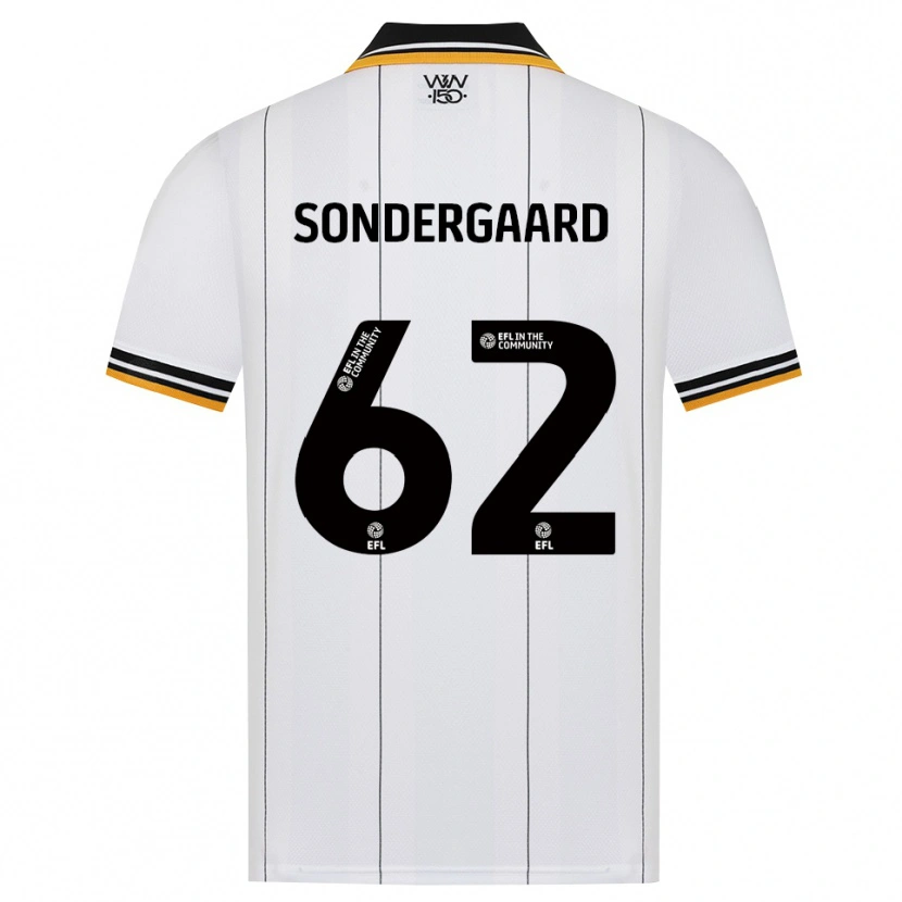 Danxen Herren Andreas Sondergaard #62 Orange Weiß Schwarz Auswärtstrikot Trikot 2026/27 T-Shirt Österreich