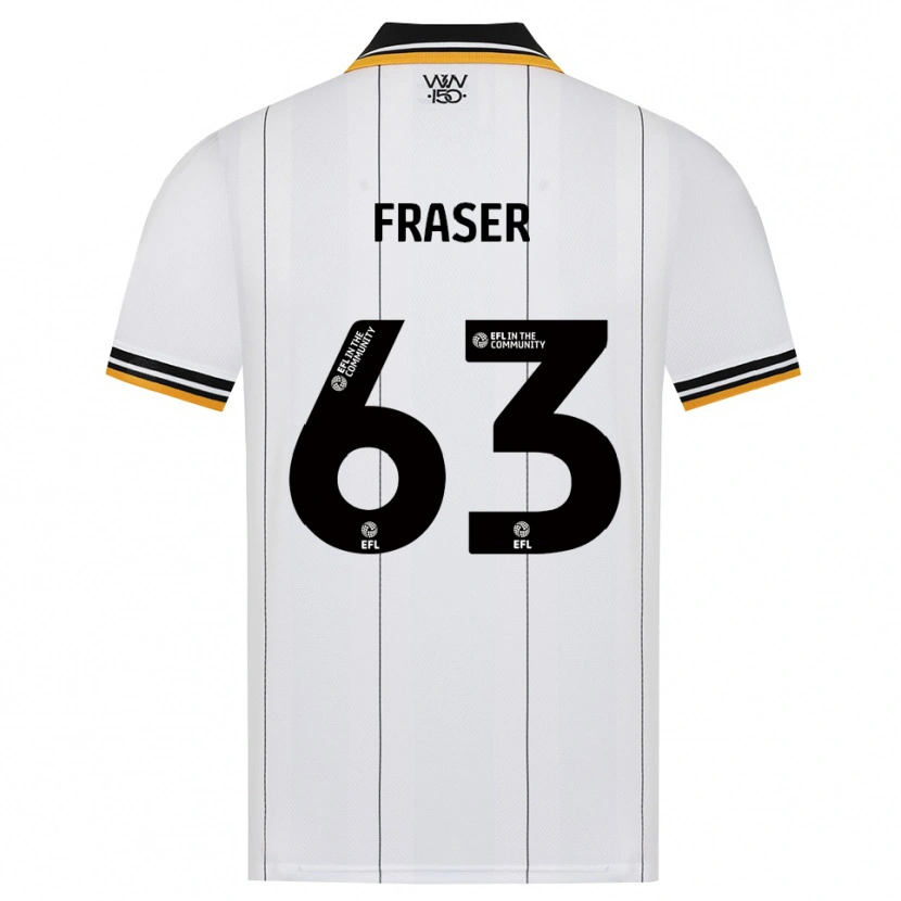 Danxen Herren Nathan Fraser #63 Orange Weiß Schwarz Auswärtstrikot Trikot 2026/27 T-Shirt Österreich