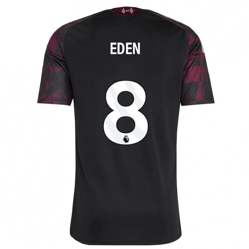 Danxen Herren Luca Eden #8 Schwarz Weiß Violett Ausweichtrikot Trikot 2026/27 T-Shirt Österreich
