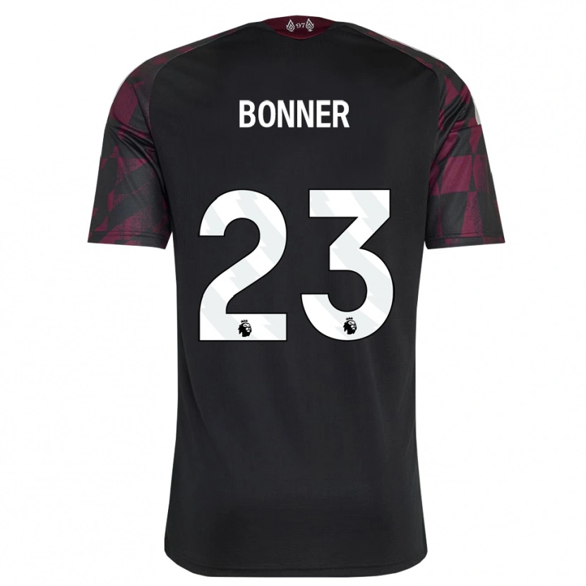 Danxen Herren Gemma Bonner #23 Schwarz Weiß Violett Ausweichtrikot Trikot 2026/27 T-Shirt Österreich