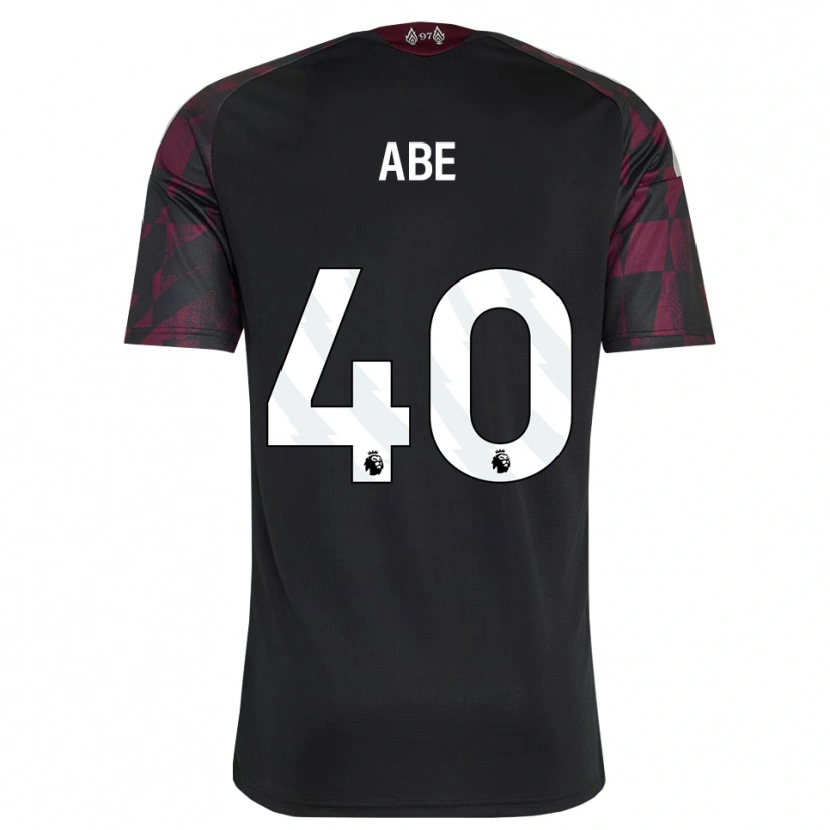 Danxen Herren Joshua Abe #40 Schwarz Weiß Violett Ausweichtrikot Trikot 2026/27 T-Shirt Österreich