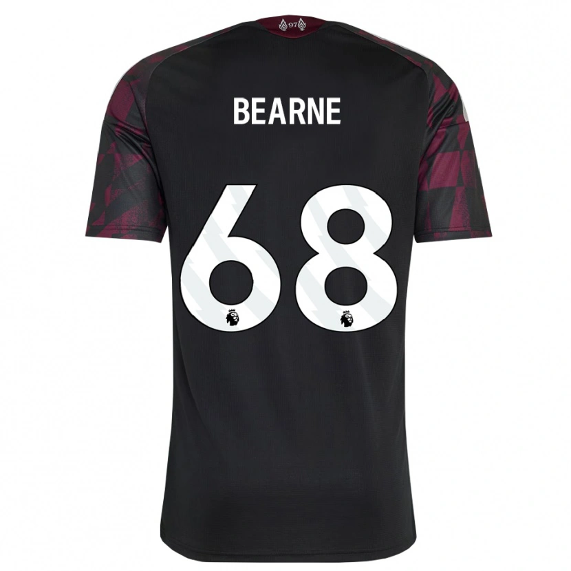 Danxen Herren Jack Bearne #68 Schwarz Weiß Violett Ausweichtrikot Trikot 2026/27 T-Shirt Österreich