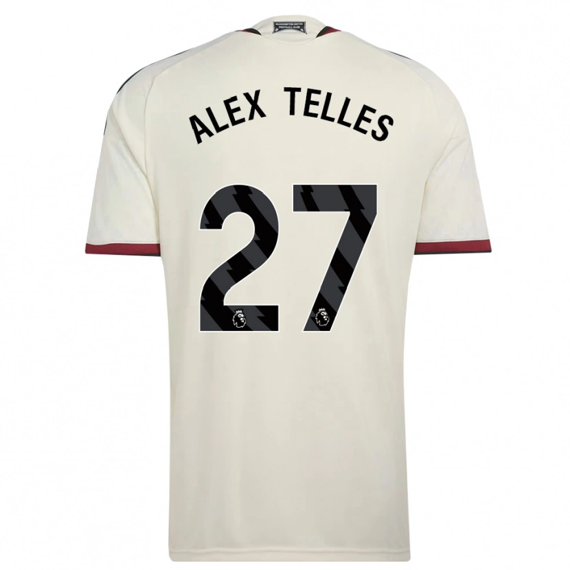 Danxen Herren Alex Nicolao Telles #27 Beige Schwarz Rot Ausweichtrikot Trikot 2026/27 T-Shirt Österreich