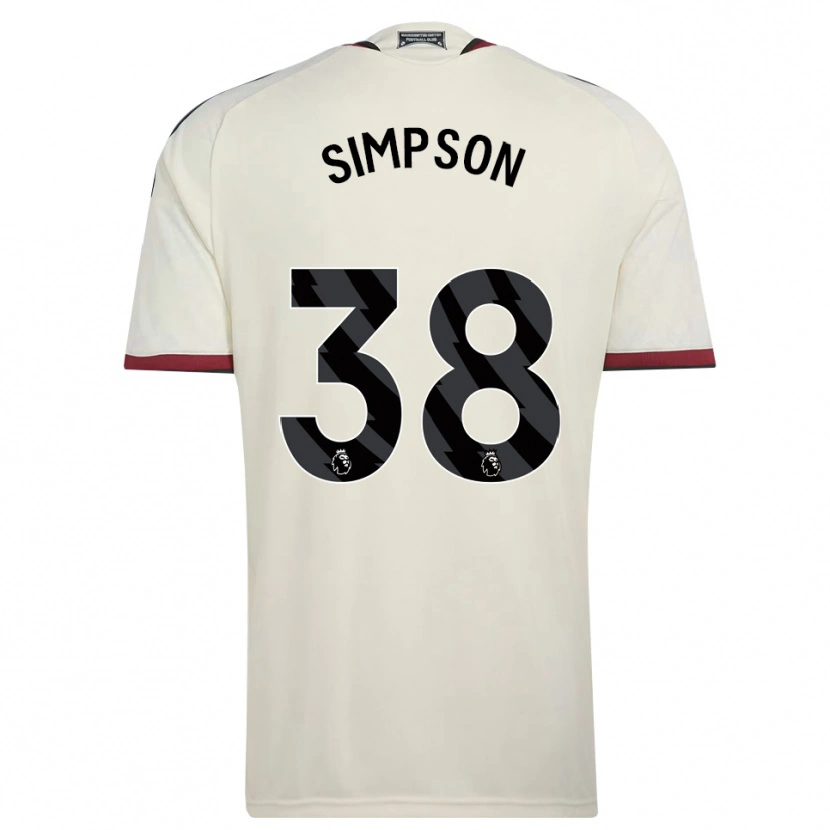 Danxen Herren Jess Simpson #38 Beige Schwarz Rot Ausweichtrikot Trikot 2026/27 T-Shirt Österreich