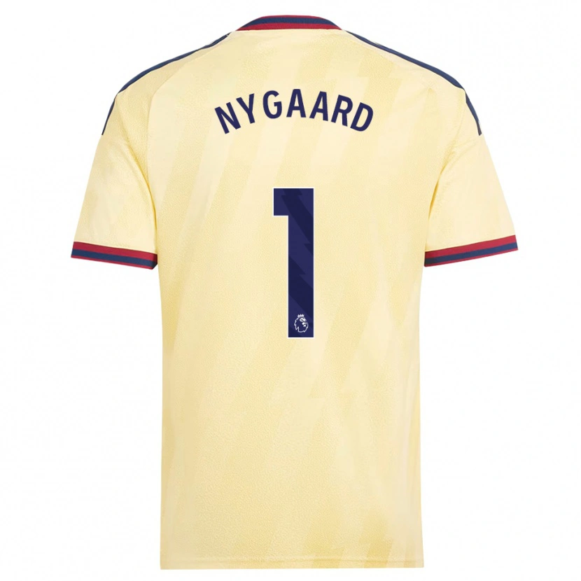 Danxen Herren Lucas Nygaard #1 Hell Gelb Mitternachtsblau Ausweichtrikot Trikot 2026/27 T-Shirt Österreich