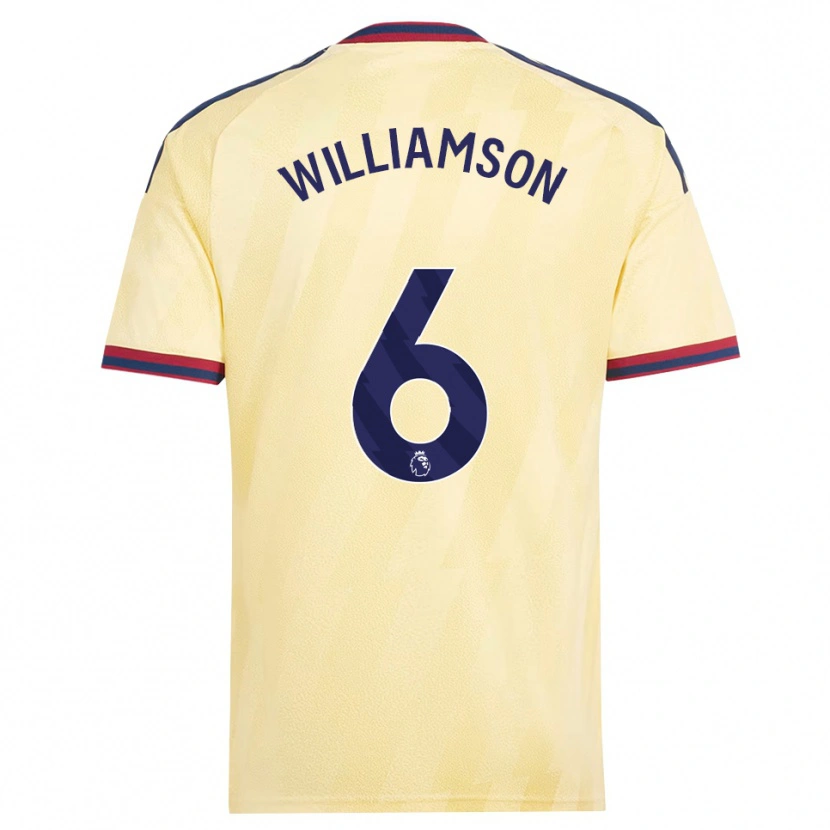 Danxen Herren Leah Williamson #6 Hell Gelb Mitternachtsblau Ausweichtrikot Trikot 2026/27 T-Shirt Österreich