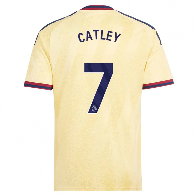 Danxen Herren Stephanie Catley #7 Hell Gelb Mitternachtsblau Ausweichtrikot Trikot 2026/27 T-Shirt Österreich