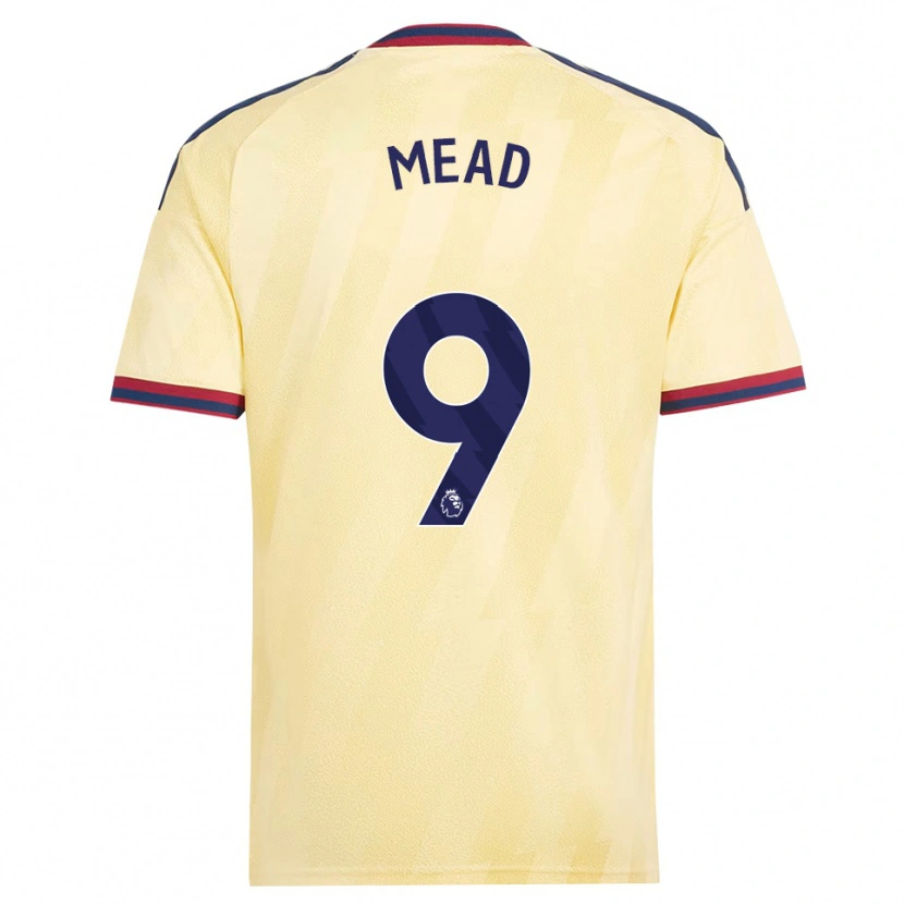 Danxen Herren Beth Mead #9 Hell Gelb Mitternachtsblau Ausweichtrikot Trikot 2026/27 T-Shirt Österreich