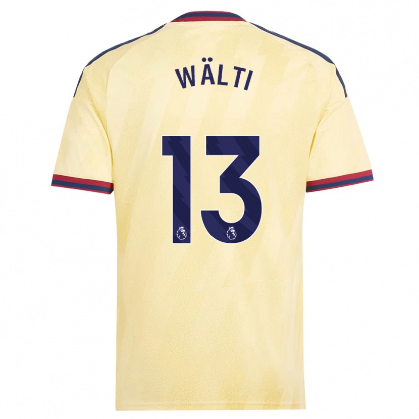 Danxen Herren Lia Wälti #13 Hell Gelb Mitternachtsblau Ausweichtrikot Trikot 2026/27 T-Shirt Österreich