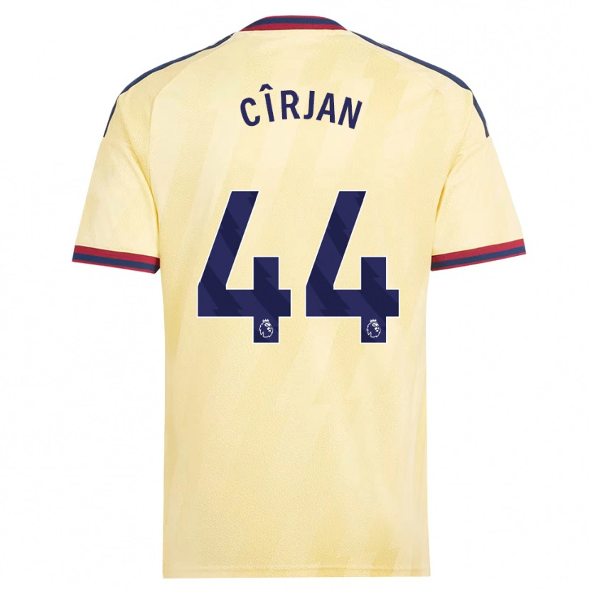 Danxen Herren Catalin Cîrjan #44 Hell Gelb Mitternachtsblau Ausweichtrikot Trikot 2026/27 T-Shirt Österreich