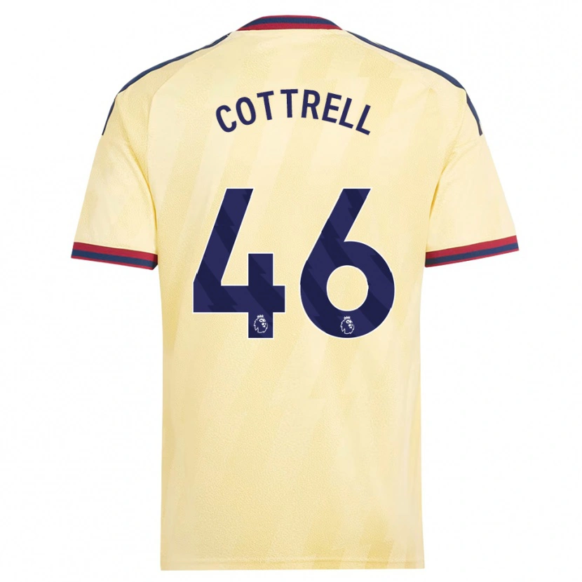Danxen Herren Ben Cottrell #46 Hell Gelb Mitternachtsblau Ausweichtrikot Trikot 2026/27 T-Shirt Österreich