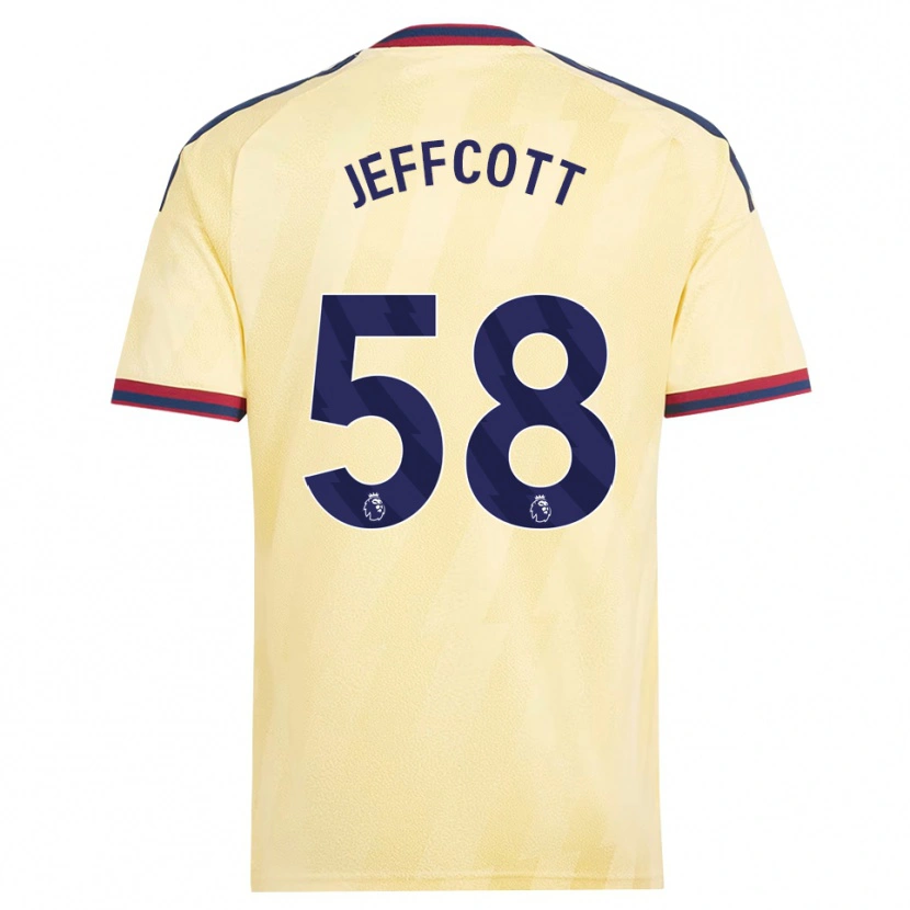 Danxen Herren Henry Jeffcott #58 Hell Gelb Mitternachtsblau Ausweichtrikot Trikot 2026/27 T-Shirt Österreich