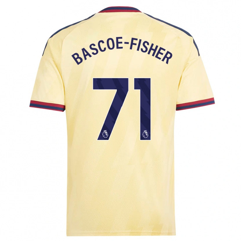 Danxen Herren Jakai Bascoe-Fisher #71 Hell Gelb Mitternachtsblau Ausweichtrikot Trikot 2026/27 T-Shirt Österreich