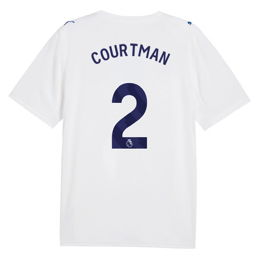 Danxen Herren Charlie Courtman #2 Marineweiß Ausweichtrikot Trikot 2026/27 T-Shirt Österreich