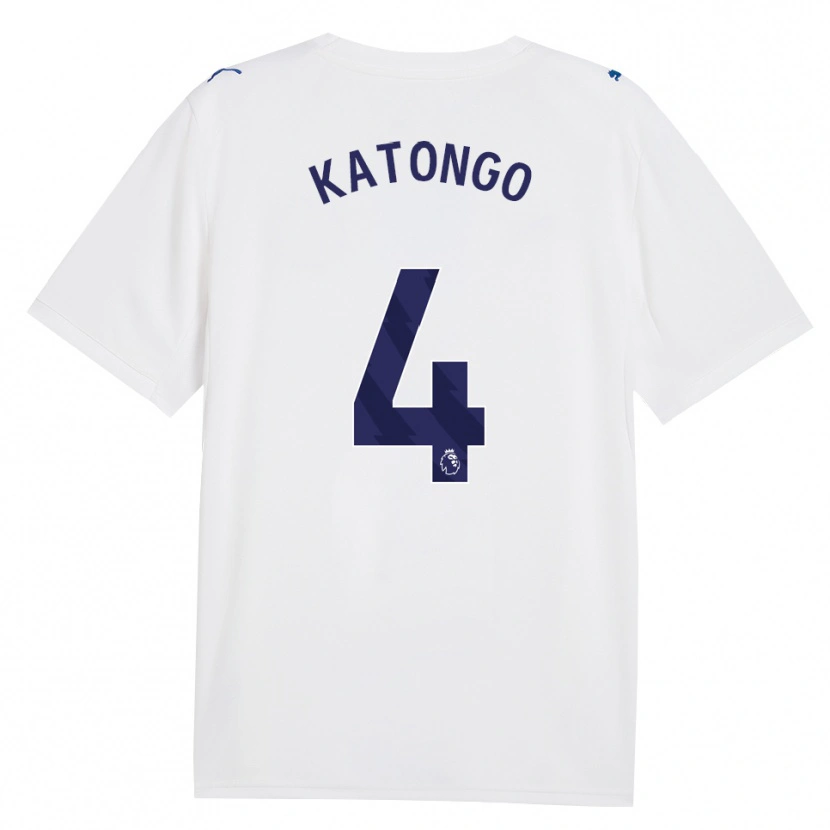Danxen Herren Jadel Katongo #4 Marineweiß Ausweichtrikot Trikot 2026/27 T-Shirt Österreich