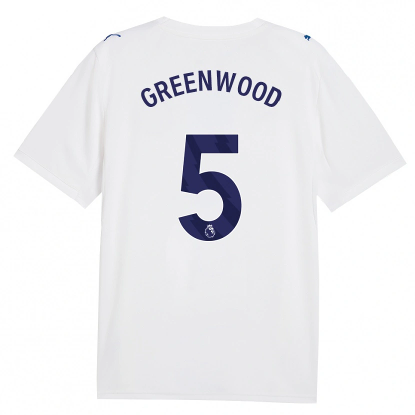 Danxen Herren Alex Greenwood #5 Marineweiß Ausweichtrikot Trikot 2026/27 T-Shirt Österreich
