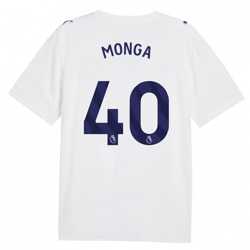 Danxen Herren Jeremy Monga #40 Marineweiß Ausweichtrikot Trikot 2026/27 T-Shirt Österreich