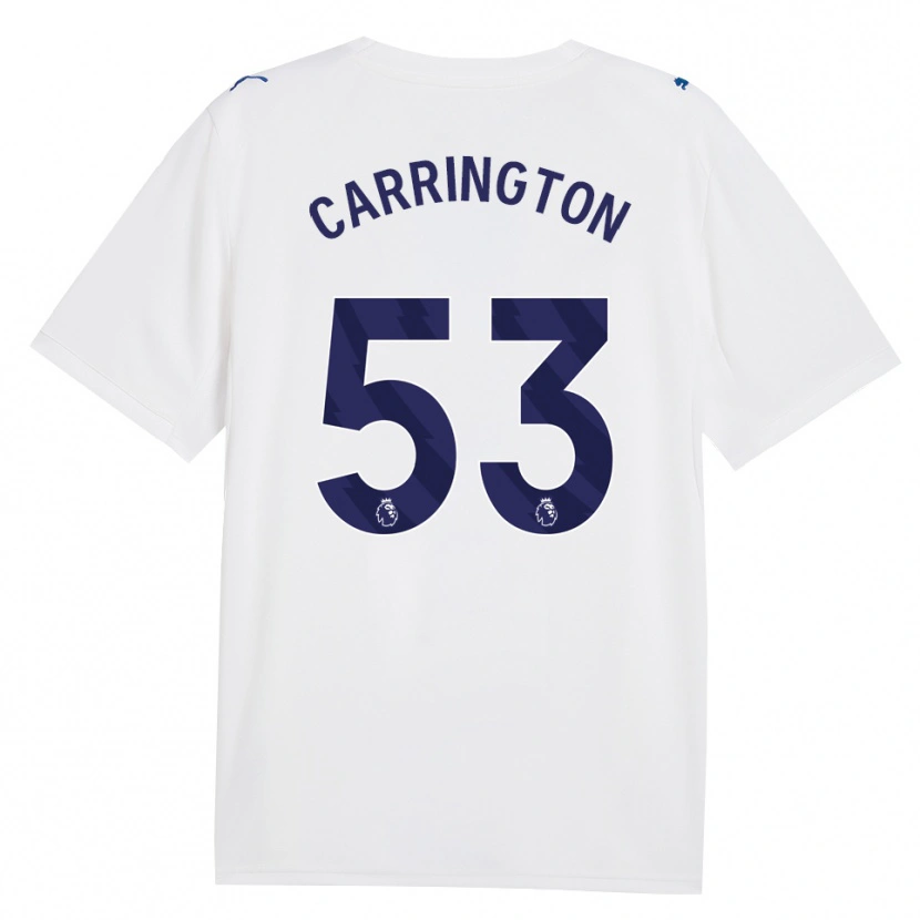 Danxen Herren Ezra Carrington #53 Marineweiß Ausweichtrikot Trikot 2026/27 T-Shirt Österreich