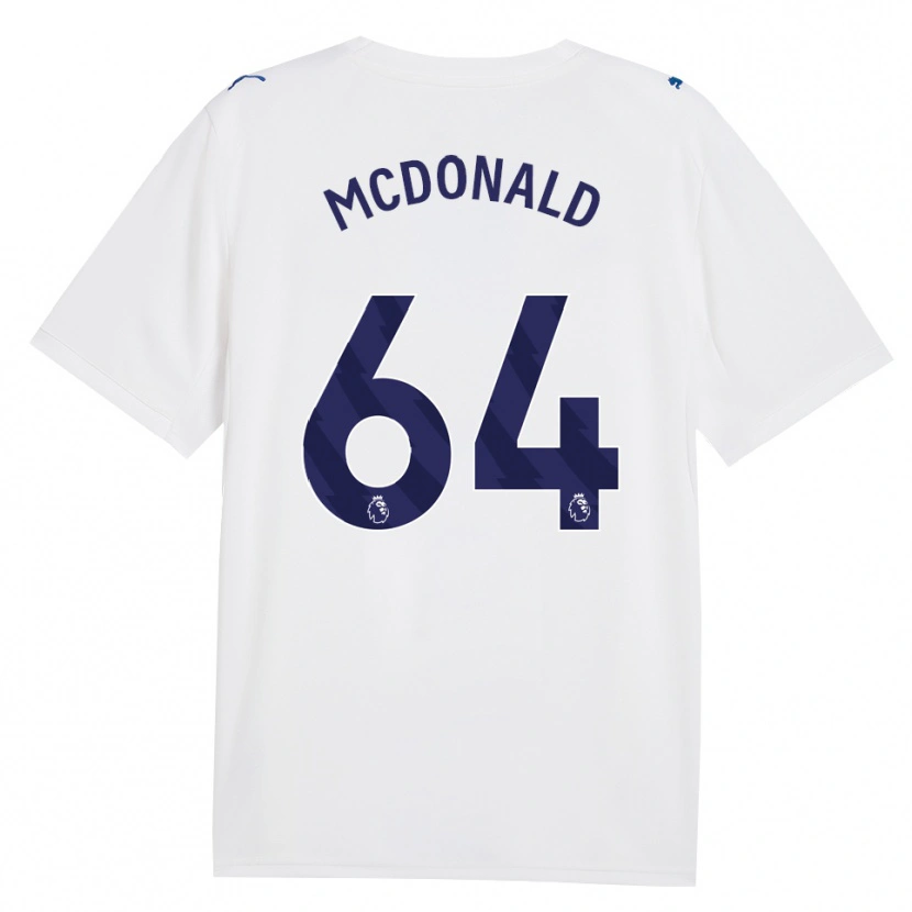 Danxen Herren Rowan Mcdonald #64 Marineweiß Ausweichtrikot Trikot 2026/27 T-Shirt Österreich