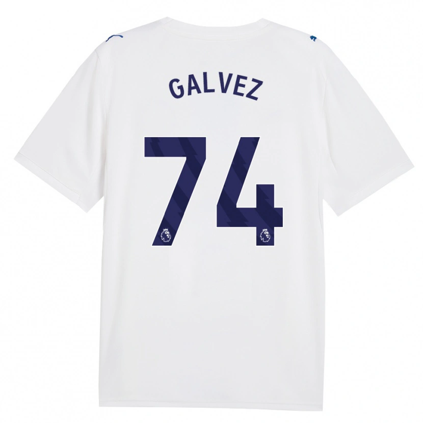 Danxen Herren Tomas Galvez #74 Marineweiß Ausweichtrikot Trikot 2026/27 T-Shirt Österreich