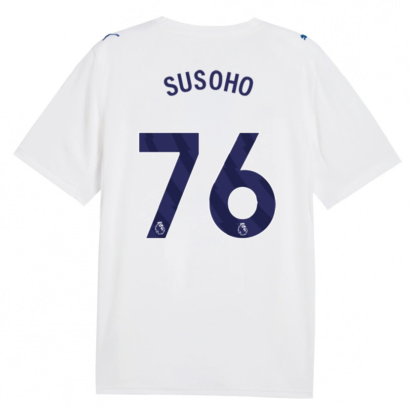 Danxen Herren Mahamadou Susoho #76 Marineweiß Ausweichtrikot Trikot 2026/27 T-Shirt Österreich