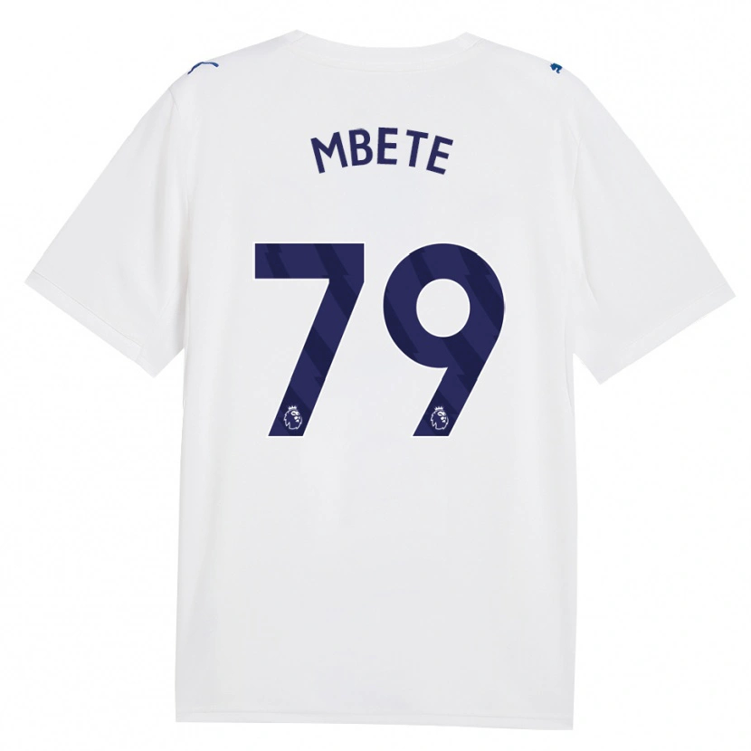Danxen Herren Luke Mbete #79 Marineweiß Ausweichtrikot Trikot 2026/27 T-Shirt Österreich