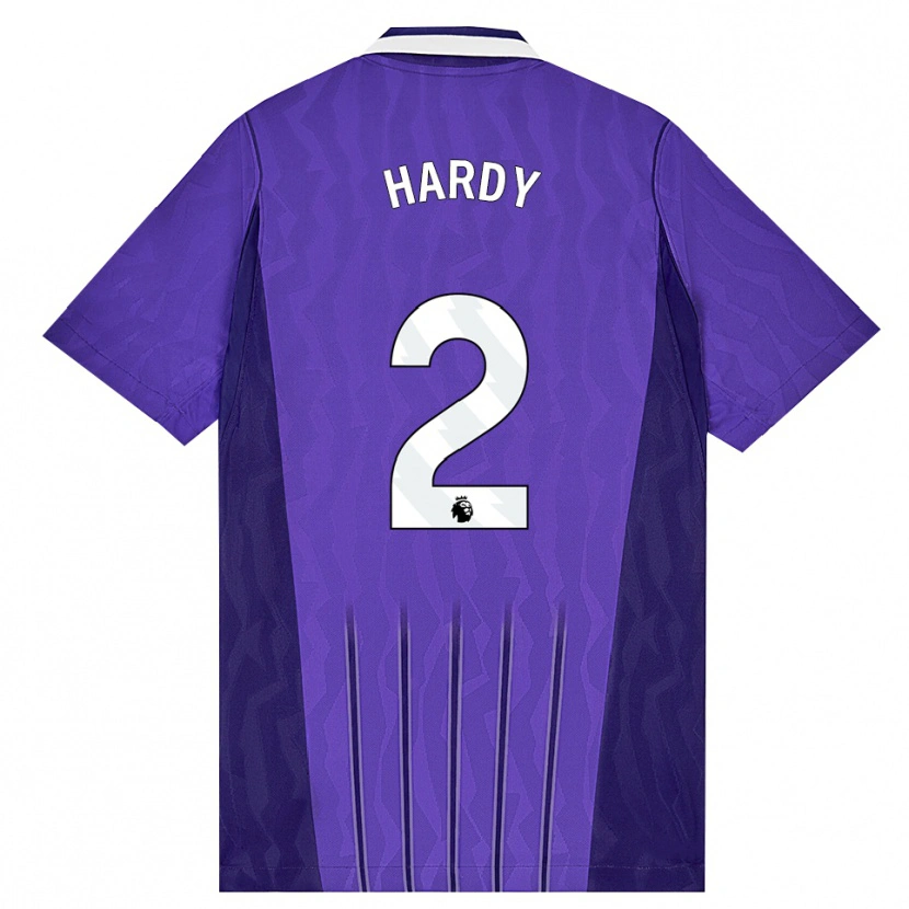 Danxen Herren Malachi Hardy #2 Violett Weiß Ausweichtrikot Trikot 2026/27 T-Shirt Österreich