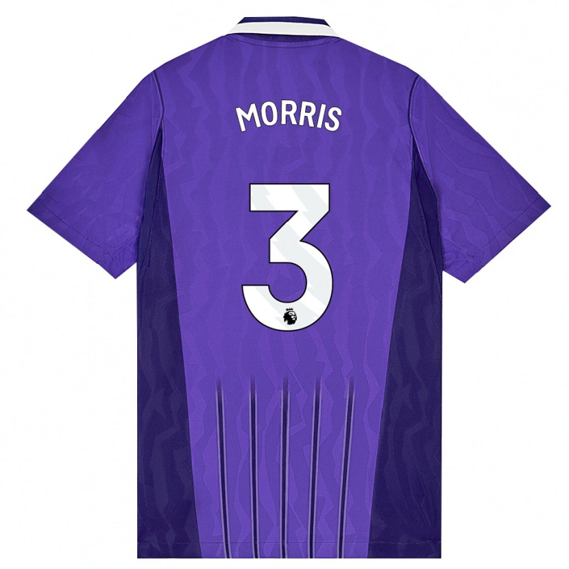 Danxen Herren Ella Morris #3 Violett Weiß Ausweichtrikot Trikot 2026/27 T-Shirt Österreich