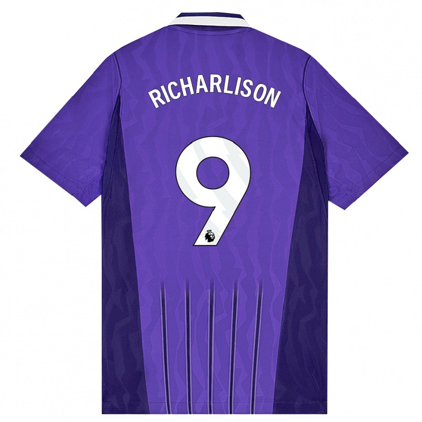 Danxen Herren Richarlison De Andrade #9 Violett Weiß Ausweichtrikot Trikot 2026/27 T-Shirt Österreich