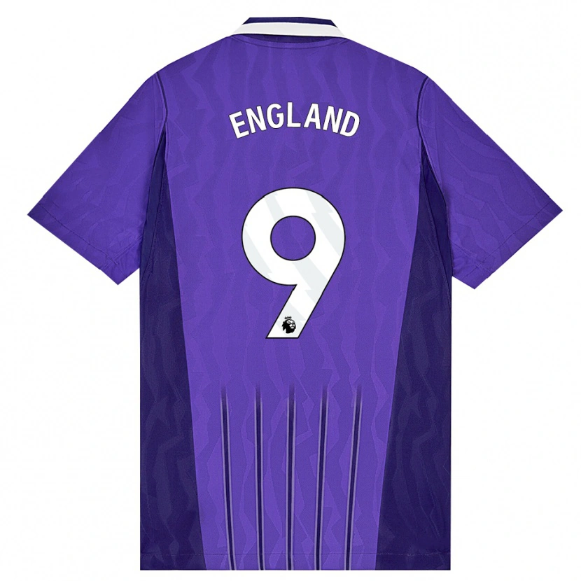 Danxen Herren Bethany England #9 Violett Weiß Ausweichtrikot Trikot 2026/27 T-Shirt Österreich