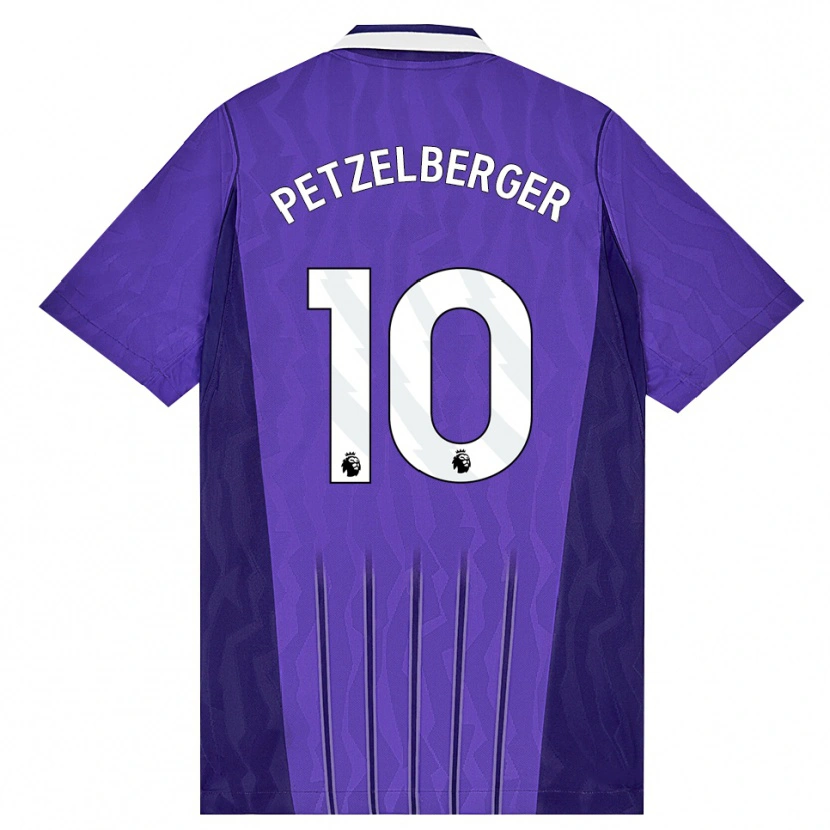 Danxen Herren Ramona Petzelberger #10 Violett Weiß Ausweichtrikot Trikot 2026/27 T-Shirt Österreich
