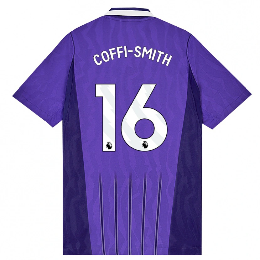 Danxen Herren Courtney Coffi-Smith #16 Violett Weiß Ausweichtrikot Trikot 2026/27 T-Shirt Österreich