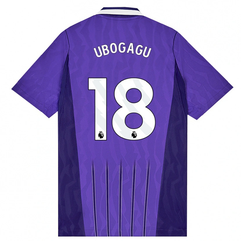 Danxen Herren Chioma Ubogagu #18 Violett Weiß Ausweichtrikot Trikot 2026/27 T-Shirt Österreich