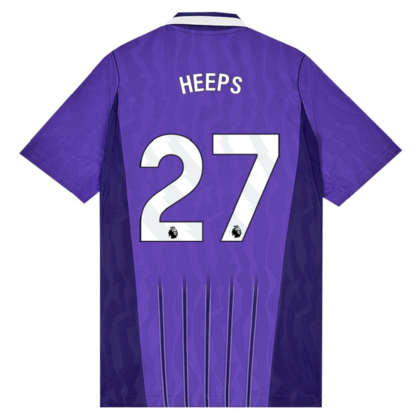 Danxen Herren Eleanor Heeps #27 Violett Weiß Ausweichtrikot Trikot 2026/27 T-Shirt Österreich