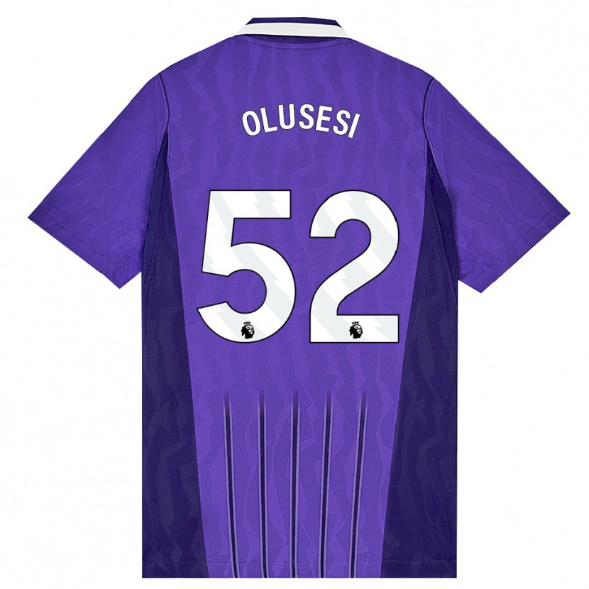 Danxen Herren Callum Olusesi #52 Violett Weiß Ausweichtrikot Trikot 2026/27 T-Shirt Österreich