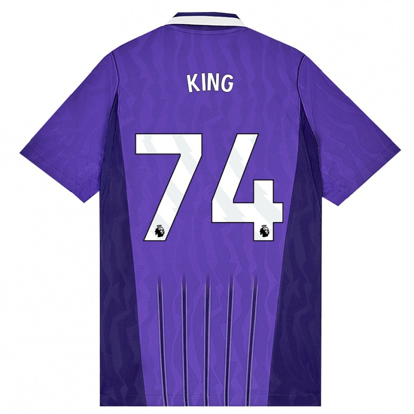 Danxen Herren Maeson King #74 Violett Weiß Ausweichtrikot Trikot 2026/27 T-Shirt Österreich