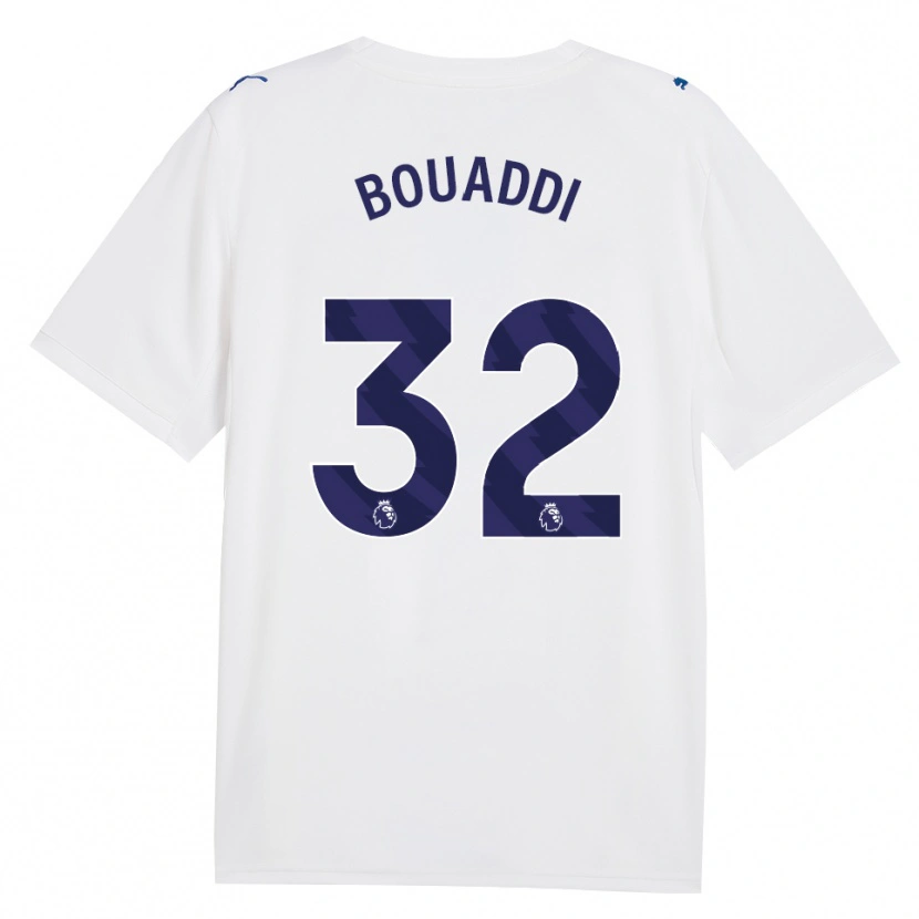 Danxen Herren Ayyoub Bouaddi #32 Marineweiß Ausweichtrikot Trikot 2026/27 T-Shirt Österreich