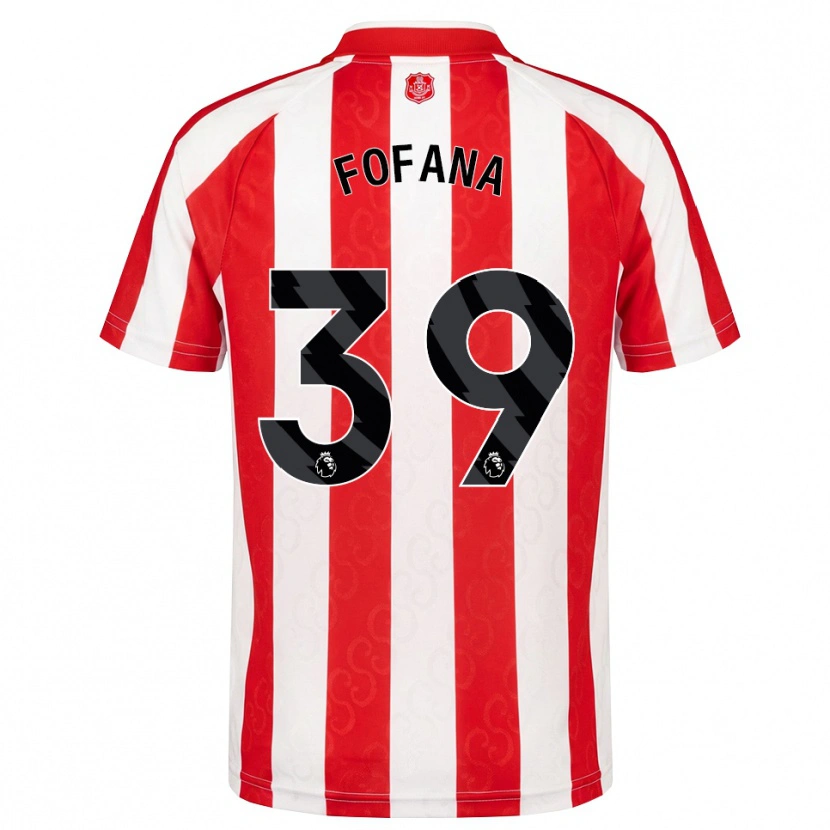 Danxen Damen Malick Fofana #39 Rot Weiß Schwarz Heimtrikot Trikot 2026/27 T-Shirt Österreich