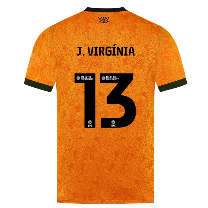 Danxen Damen João Virgínia #13 Orange Schwarz Heimtrikot Trikot 2026/27 T-Shirt Österreich